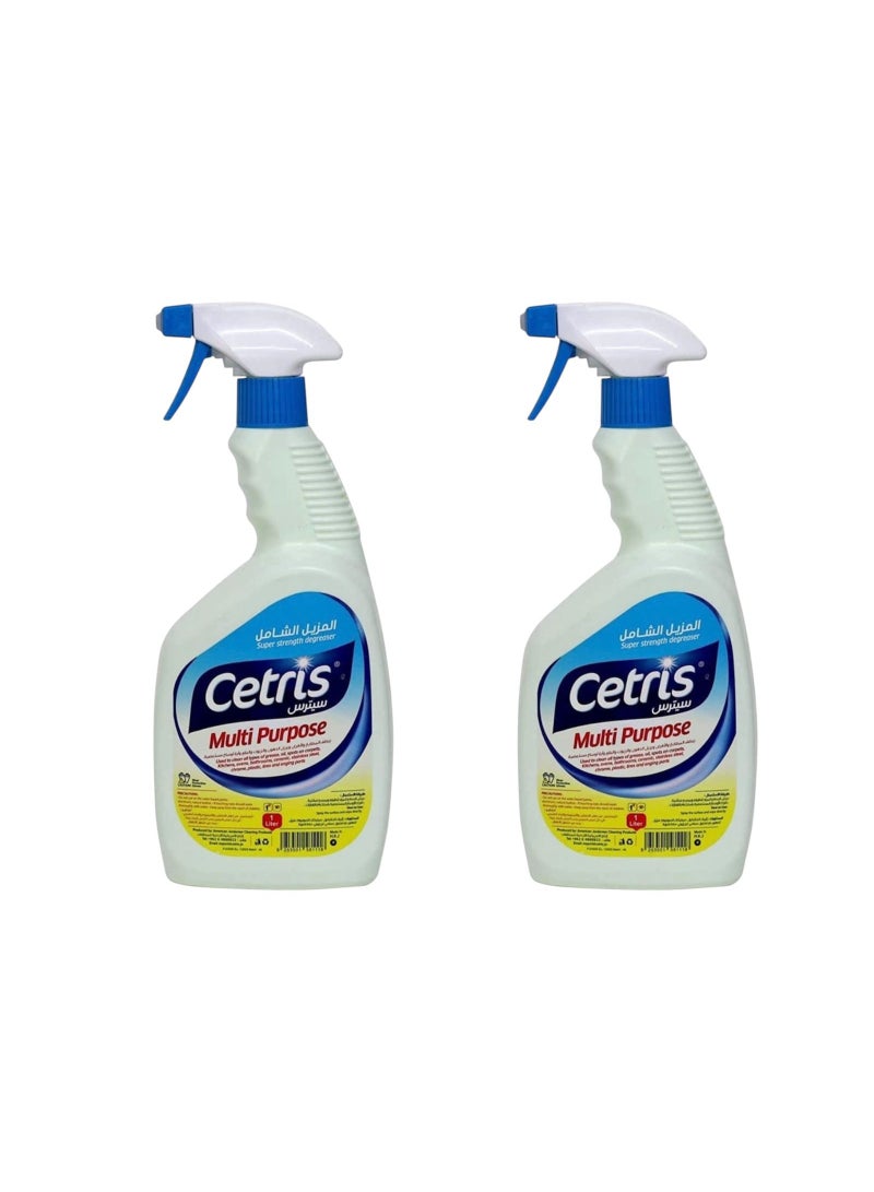 Cetris Multi-Purpose Powerful Degreaser 2pieces